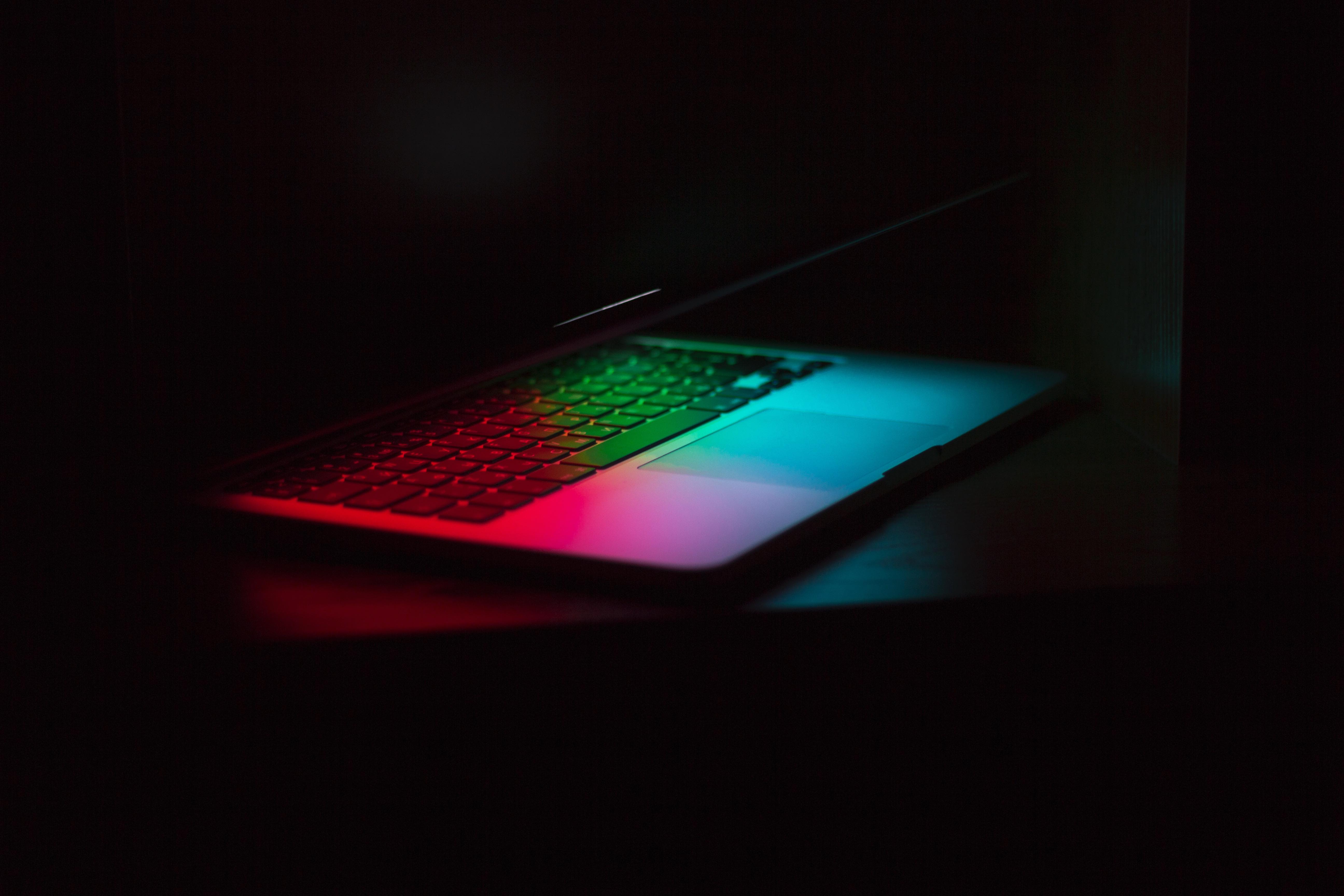 A laptop