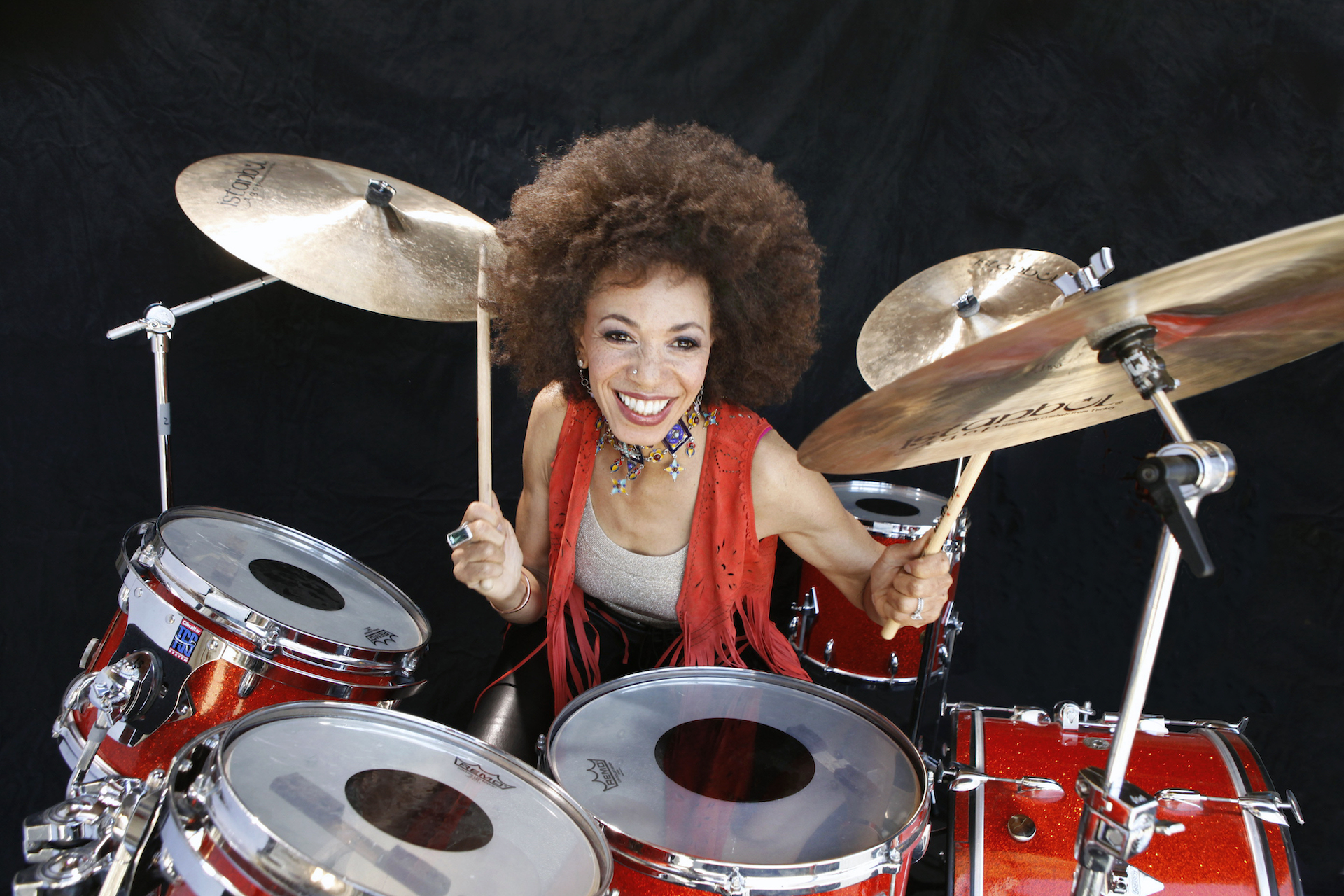 Drummer Cindy Blackman Santana on Carlos, Lenny, and Visitations from Jazz Greats