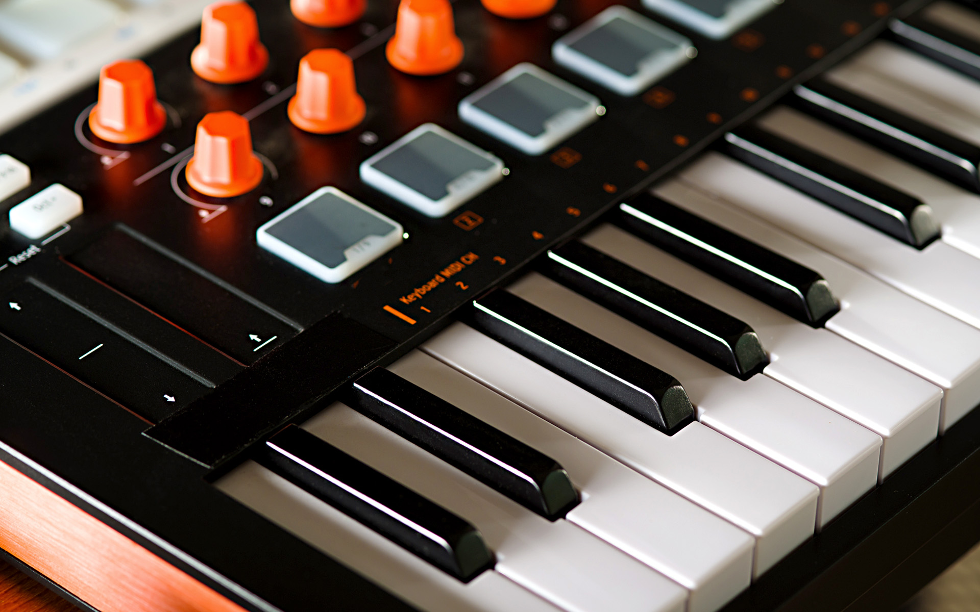 A MIDI controller could be a keyboard or something different.