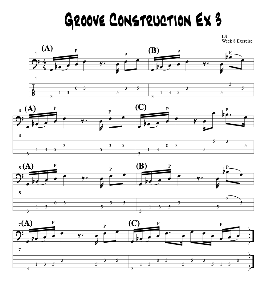 Groove Construction 3